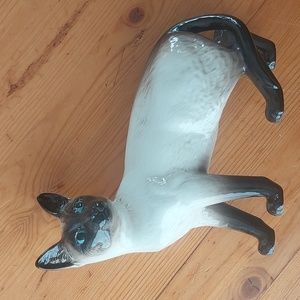 Vintage Beswick England Ceramic Siamese Cat